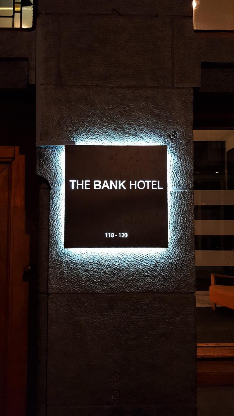 The bank hotel. Rules of Silence in Amsterdam at Home.